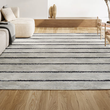 Williamsburg Minimalist Stripe Area Rug